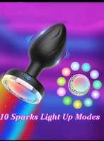 LED light anal plugs